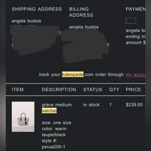 ♠️ Kate Spade Medium Satchel ♠️ - Picture 10 of 10